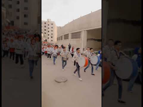 احتفالات الكشافه فى ستاد المنصوره