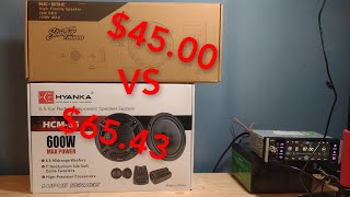 Stinger Audio VS Hyanka 6.5 inch budget component spks by The Notorious RVH 351 views 2 months ago 23 minutes