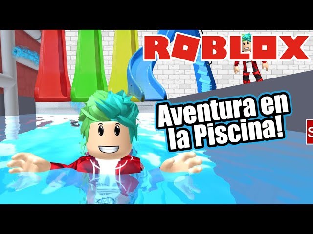 Aventuras En Piscina De Roblox Swimming Pool Obby Juegos - escape uncle joes house obby in roblox zombies in the pool