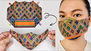 EASY!! Fast and Easy Way To Make 3D Face Mask | No Fog on Glasses