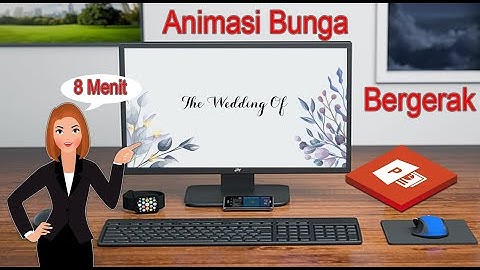 Cara membuat animasi bunga bergerak dengan Powerpoint 💥Membuat animasi dengan Powerpoint💥