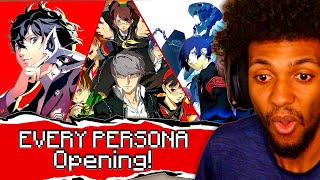 Reacting To Every Persona Opening