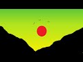 How to draw in ms paint | paint in computer| mountain drawing