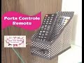 Porta Controle Remoto - Feito com caixa de leite