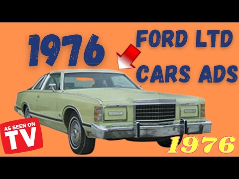 4 1976 Ford LTD 광고