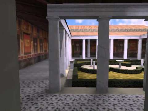 virtual tour roman villa