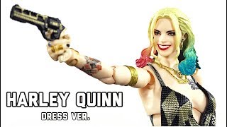 MAFEX Suicide Squad Harley Quinn Dress Version Action Figure Review Medicom