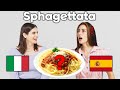 Spanish Guess Weird ITALIAN Words!!