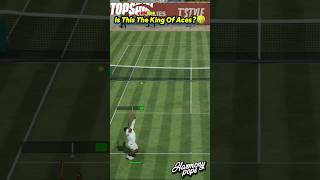 The King Of Aces?!? #topspin2k25 @TopSpin2K #tennis #ps5 #fyp