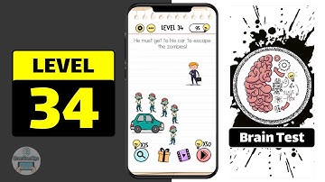 Brain Test Level 34 Walkthrough
