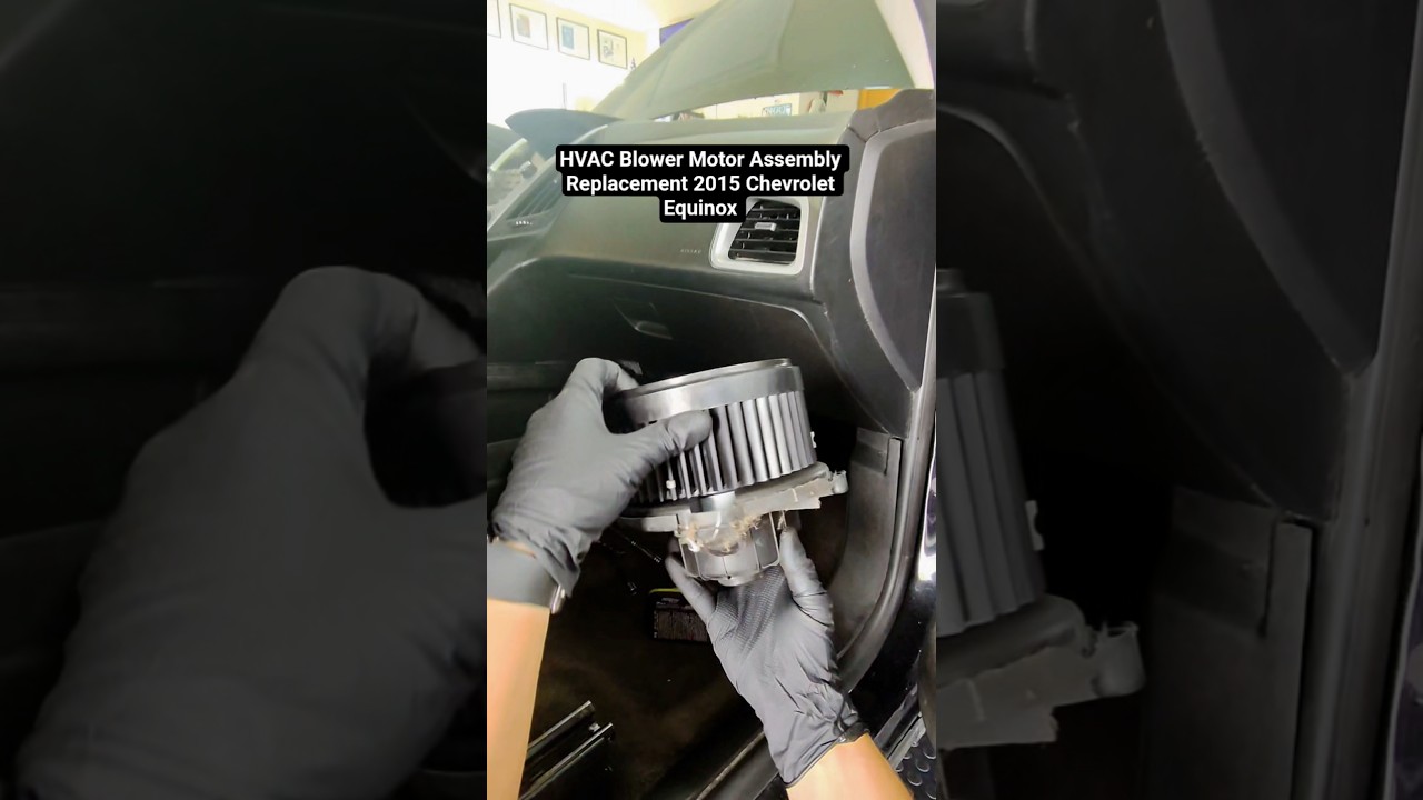 How to Replace Blower Motor 2010-2017 Chevrolet Equinox 