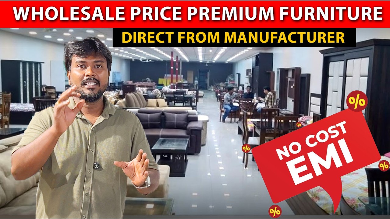 Wholesale priceல்🤯 Luxury Furniture | தமிழகத்தில் வேறு எங்கும் கிடைக்காது | Raja's Vlog