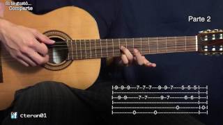 Video-Miniaturansicht von „Olor a cafe negro - Mazurca Nicaragüense Tutorial Guitarra Solista“