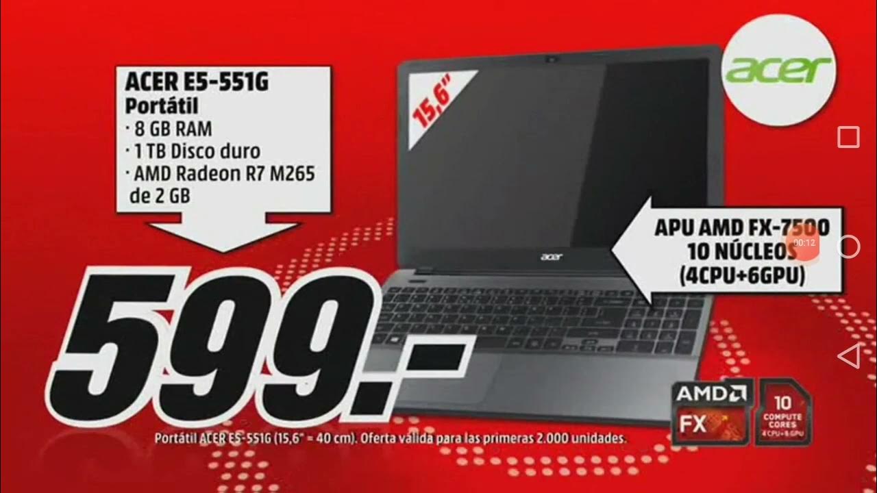 Реклама Эльдорадо Ноутбук Acer 2015 - YouTube