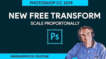 How To Free Transform in Adobe Photoshop CC 2019