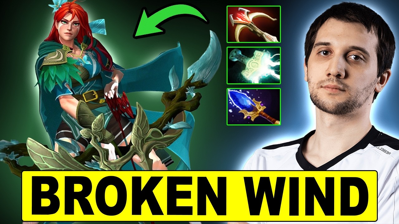 Arteezy's Windranger BROKEN BUILD (GIGACHAD?)