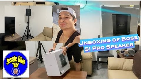 BOSE S1 Pro Speaker  | Multi-position PA System UNBOXING