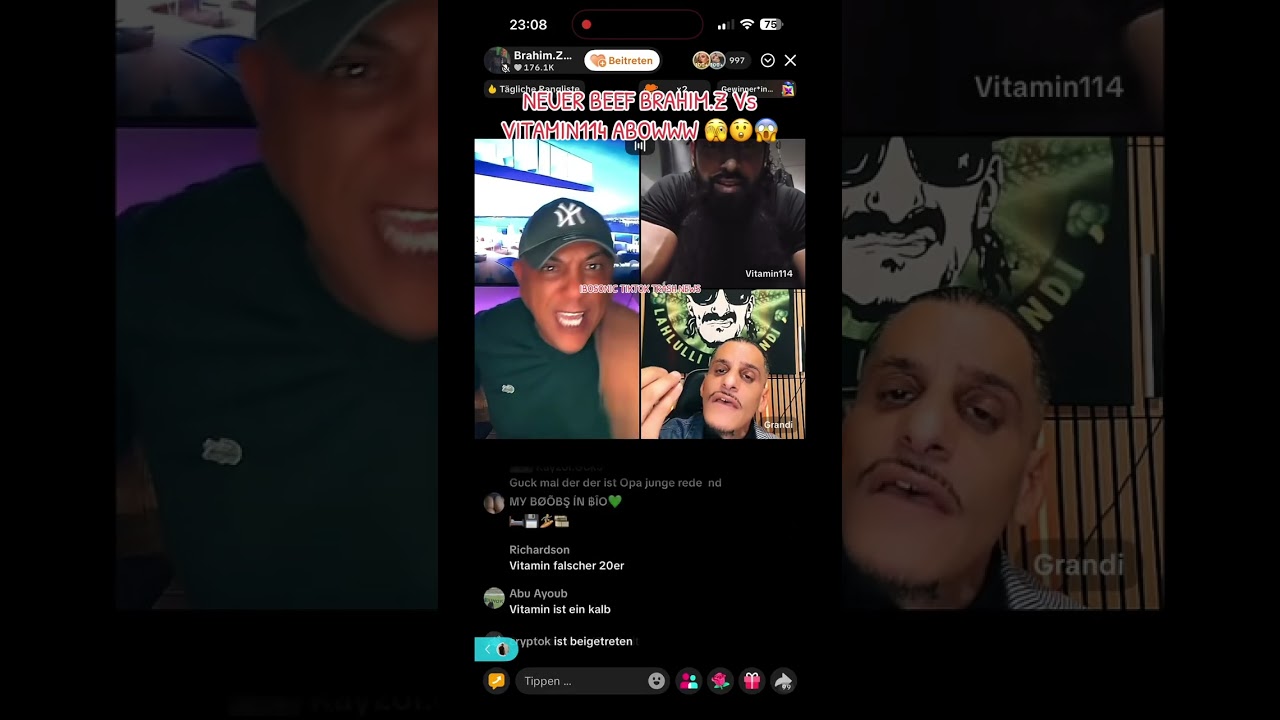 NEUER BEEF BRAHIM.Z Vs VITAMIN114 ABOWWW 🫣😲😱