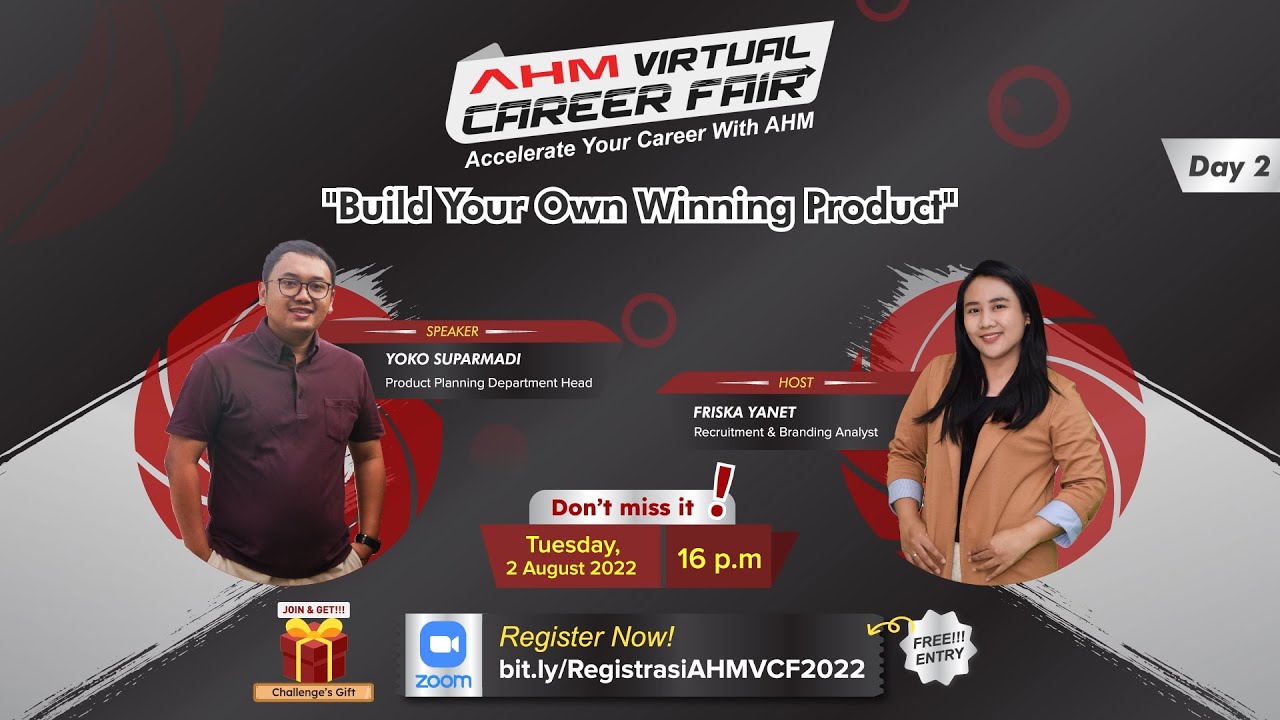 Talkshow AHM Virtual Career Fair - Marketing Planning Analysis Division