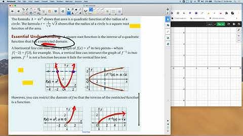 Algebra 2 6.8 Graphing Radical Functions Part 1