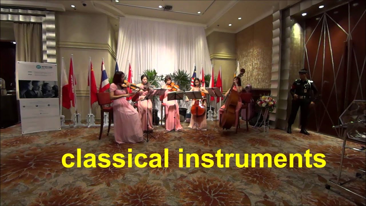 String Quinticperformance วงดนตรีคลาสสิค string quintet - YouTube