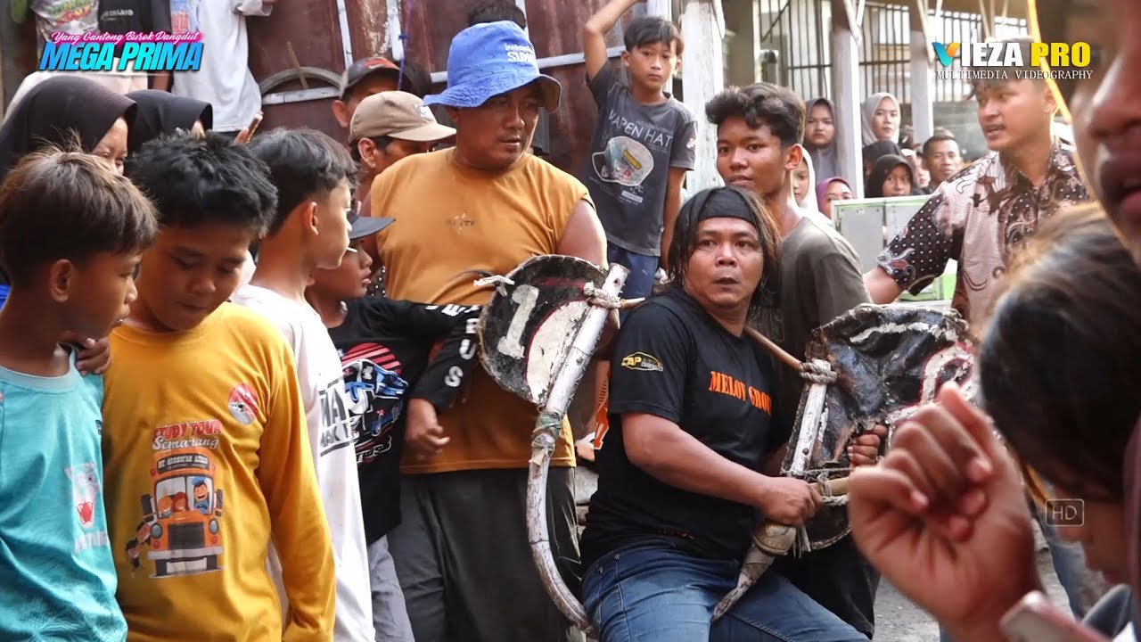 AKSI SADARKAN KUDA LUMPING | BUROK DANGDUT MEGA PRIMA SHOW GRINTING BULAKAMBA 08/06/2025