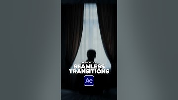 Create Smooth Scrolling Seamless Transitions in After Effects #tutorial