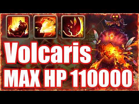 Summoners War: 110,000 Max HP Volcaris RTA Tank Build Guide