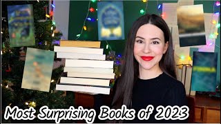 Most Surprising Books of 2023 || Reviews & Recommendations