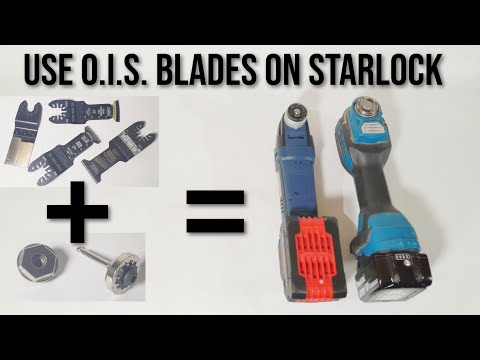 Starlock Multi-Tool Adapters. Run Cheap Blades on your Starlock Oscillating