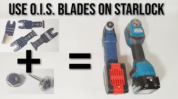 Starlock MultiTool Adapters. Run Cheap Blades on your Starlock Oscillating Multi-Tool.