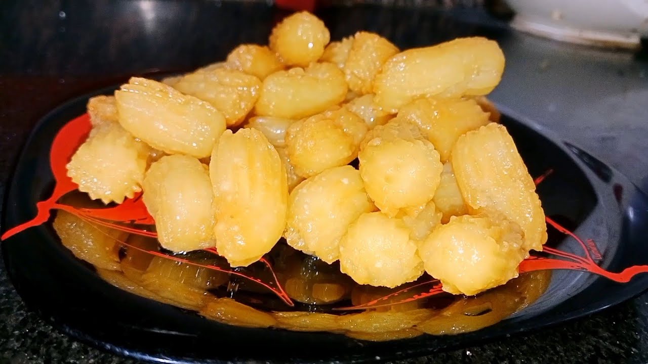 طريقة عمل بلح الشام ✨ بلح الشام الذهبي المقرمش بخطوات مضمونة 100%