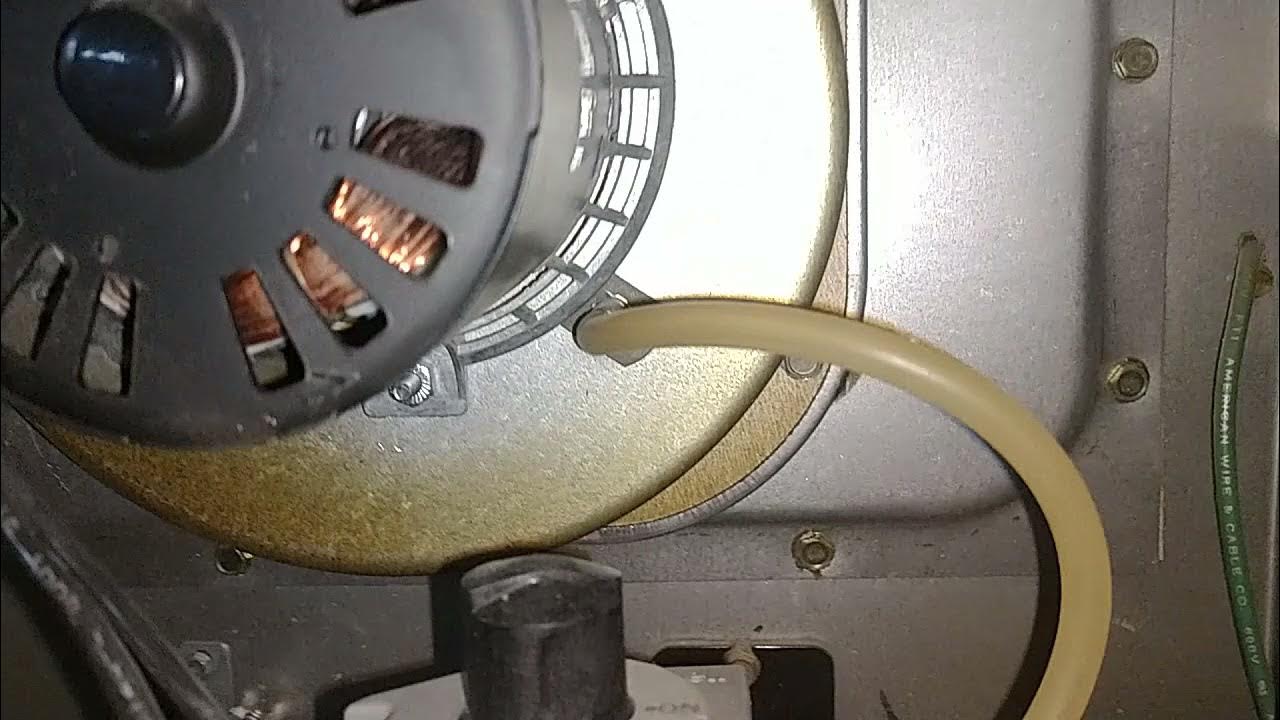 Furnace cycling On and OFF, Easy fix on pressure switch. YouTube