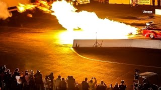 THE DRAGON FYRE! '40 FORD JET TRUCK! BURNDOWN AT SUNDOWN! RT66 JOLIET '15