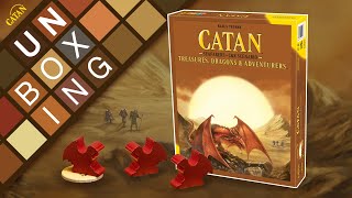 CATAN – Treasures, Dragons & Adventurers Unboxing 