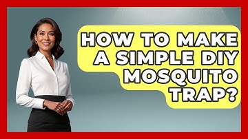 How To Make A Simple DIY Mosquito Trap? - Insects and Invaders