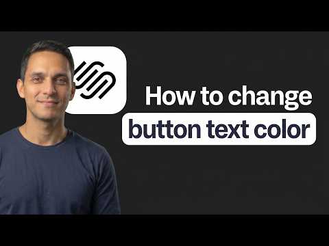 How to Change Button Text Color on Squarespace (Step by Step)