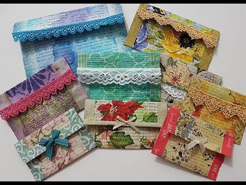 DIY SCRAPBOOK PAPER POCKET ENVELOPE. — Gathering Beauty