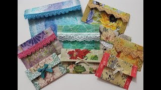 Easy Envelopes From Paper Scraps