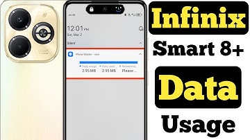 How to show data usage on Infinix Smart 8 Plus || Infinix Smart 8 Plus me data usage kaise show kare