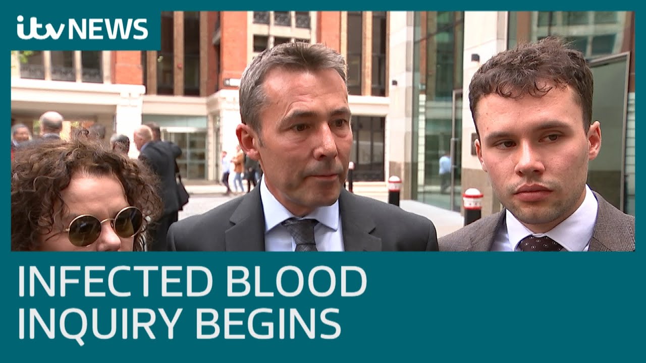 itv news readers Contaminated blood victims speak about ruined lives| ITV News