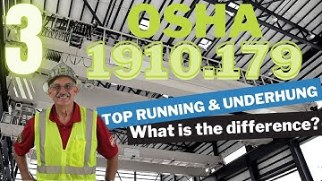 OSHA 1910.179 - 3 - What is the difference between top-running & underhung cranes?
