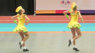 Majorettes 'MIRAŻ' - Wronki / Mażoretki | duo-trio baton junior | Ostrava 2023