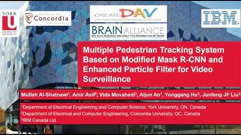 MPT System Based on Modified Mask R-CNN and Enhanced Particle Filter for Video Surveillance