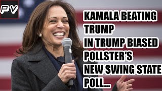 SHOCK: Kamala BEATS Trump In Conservative Pollsters NEW POLL.... (This is HUGE)
