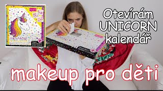 Otevírám UNICORN makeup adventní kalendář /LEA