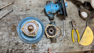Marine Sherwood Raw Water Pump Inspection and Install On My Boat…