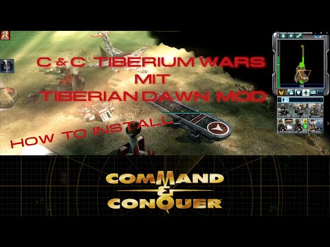 Command and Conquer 3 Tiberium Wars - How to - Tiberian Dawn remake mod installieren