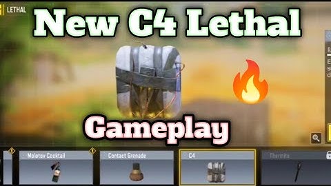 *New*Codm C4 Lethal Gameplay||Cod Mobile||#codm#codmnewupdate#codmobile