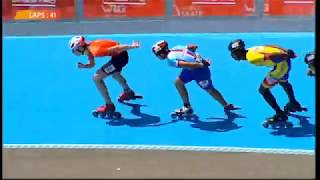 JUNIOR Men 10.000M ELIMINATION - Speed Skating | World Roller Games - Barcelona